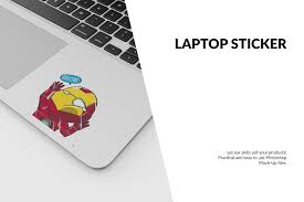 In photoshop, smart objects are the layers which bear image data from raster or vector images. Laptop Sticker Mockup Laptop Stickers Mockup Free Psd Mockup