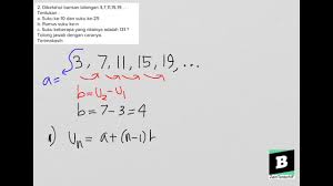 We did not find results for: Menentukan Suku Ke 10 Dan Suku Ke 25 Rumus Suku Ke N Dan Suku Keberapa Yang Nilainya Adalah 131 Youtube