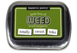 It's a lot easier to blend the short, enunciated talk through the features of the letter for clues. Amazon Com Magnetic Poetry Little Box Of Weed Kit Words For Refrigerator Write Poems And Letters On The Fridge Made In The Usa Kitchen Dining