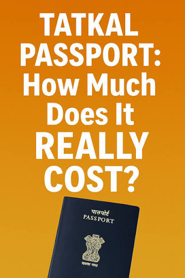 Need your passport FAST? 🏃‍♂️ Don't guess the Tatkal fee—know the exact  cost!, The Tatkal scheme accelerates your passport application, but it  comes with a fixed additional service charge on top of ...
