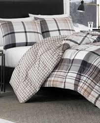 Nicholas flannel plaid comforter collection. Eddie Bauer Normandy Plaid Comforter Set Full Queen Reviews Comforters Fashion Bed Bath Macy S In 2021 Plaid Comforter Comforter Sets Mattress Furniture
