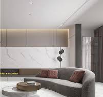 600X600 Super White Polished Surface Porcelain Tiles Low Water Absorption  White Color Whiteness 53 Degree Double Loading Tiles