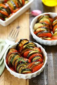 Tian De Legumes Un Dejeuner De Soleil Recette Recette Faible En Calorie Tian De Legumes Recettes De Cuisine