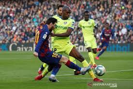This video is provided and hosted by a 3rd party. Barcelona Susah Payah Atasi Getafe 2 1 Antara News