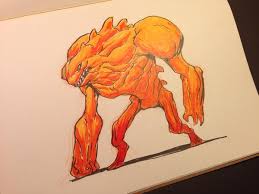 Common rare untameable cave the magmasaur also known as the cherufe is a creature in ark: Jake Parker On Twitter Mauga Mu The Lava Monster Skull S Going To Have To Fight Him Someday Skullchaser Http T Co E3qidwn80e