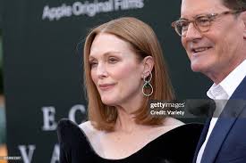 Apple Fitness Plus Kyle Julianne Moore, Kyle MacLachlan At Apple TV+'s  "Echo Valley" New
