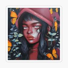 Enigmatic Imagery Stickers for Sale