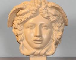 Huge Handmade Medusa Sculpture