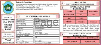 Maybe you would like to learn more about one of these? Aplikasi Administrasi Nilai Ijazah Sd Tapel 2018 2019 Guru Literasi