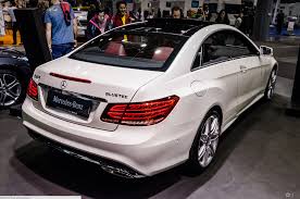 Mercedes E Class Coupe White 350 Bluetec Sepeda