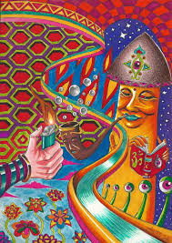 Mushroom Highway Psychedelic Drawings Psycadelic Art Psychadelic Art