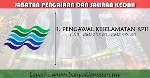 Sila klik untuk maklumat lanjut. Jawatan Kosong Di Jabatan Pengairan Dan Saliran Negeri Kedah Darul Aman 28 Julai 2016 Kerja Kosong 2021 Jawatan Kosong Kerajaan 2021