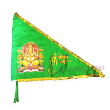 Shri Ganesha Flag  Jhanda Hindu Warrior Lion Riding Mahavidhya Goddess Maa  Durga - Etsy