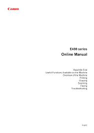 Canon pixma mx520 driver windows 10 64 bit Canon Pixma E484 User Manual Manualzz