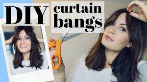 Apply a small amount of hair gel into the roots and lengths. How To Cut Curtain Bangs