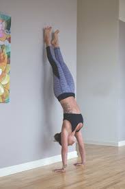 I share 5 simple steps. 6 Steps To Handstand Yogabycandace