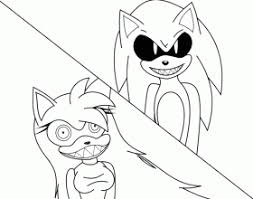 Free printable sonic the hedgehog coloring pages for kids of all ages. Sonic Exe Coloring Pages Coloring Home