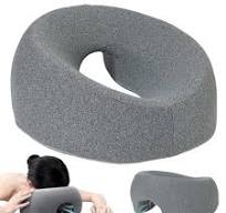 Coussin de massage en mousse à mémoire de forme pour lit de massage,coussin  de massage pour la tête,appui-tête avec housse