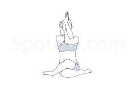 Cow Face Pose With Eagle Arms Gomukhasana Garudasana