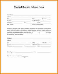 Medical Records Form Template Fresh Medical Records Request