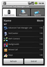 Advanced task killer es una aplicación de utilidad que le permite comprobar rápidamente la lista de aplicaciones en el dispositivo y . Aplicaciones Android Esenciales Para Recien Llegados