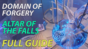 Genshin Impact Domain Of Forgery Altar Of The Falls Submerged Valley Cecilia Garden Youtube
