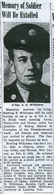 SSgt Sterling E Wilkinson (1920-1944)