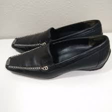 paul green leather loafers walk driving shoes