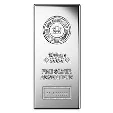 100 Oz Royal Canadian Mint Rcm Silver Bar Bullion Exchanges