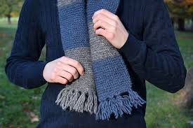 Maybe you would like to learn more about one of these? Easy Mens Scarf Knitting Pattern With Striped Detail The Crafty Gentleman