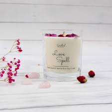 Since rose quartz has strong vibrations for love, it helps … Buy Spiritual Scents Love Spell Vanilla Rose Scented Soy Wax Candle With Dried Petals And Rose Quartz Manifest Love Attract Self Love Friendship Peace Love Online In Turkey B08lswlcp2