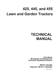John deere z425 wiring diagram. John Deere 425 Lawn Garden Tractor Service Repair Manual By Kjsmfmmf Issuu