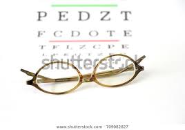 Reading Glasses Fitting Farsighted Lens On Stock Photo Edit