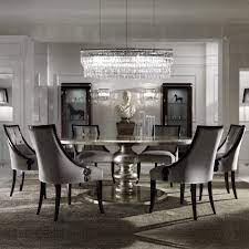 Browse dining room sets for sale from designer brands. Large Round Italian Champagne Leaf Dining Table And Chairs Set Juliettes Interiors Dining Table Chairs Luxury Dining Room Round Dining Room