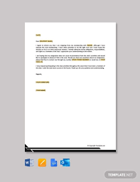 A resignation letter is an official letter sent by an employee to their employer giving notice they will no longer be working at the company. Club Membership Resignation Letter Template Free Pdf Google Docs Word Template Net