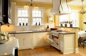 Pin By Tracy Spate On First Glance Antique White Kitchen Yellow Kitchen Cabinets Small Kitchen Makeovers