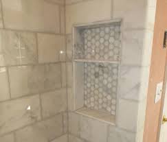 Check spelling or type a new query. Marble Carrara Tile Bathroom Part 4 Shower Niche A Few Tips Shower Niche Marble Tile Bathroom Tile Shower Niche