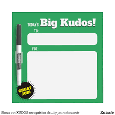 Shout Out Kudos Recognition Dry Erase Kudos Board Zazzle Com In 2020 Incentives For Employees Work Incentives Dry Erase