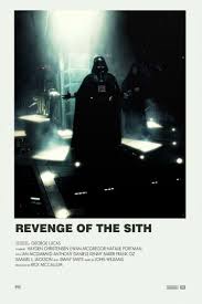 Revenge Of The Sith Minimalist Polaroid Poster Star Wars Movies Posters Star Wars Poster Star Wars Movie