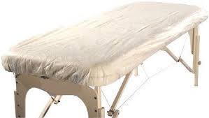 Therapist S Choice Waterproof Fitted Disposable Massage Table Sheet 10pcs Per Package For Product Price Info Go To Massage Table Massage Massage Tables