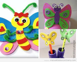 Mariposas de foamy fáciles de hacer: hazlas con niños esta ...