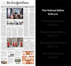 Front pages of the new york times newspaper. How The Brexit News Made The Front Page The New York Times