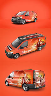 Download Panel Van Mockup Pack Mockups Free Psd Templates