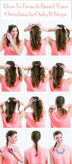 Beginner dutch braid updo hairstyle learn how to braid your own hair. Fancy French Braids Want To Know How To French Braid Your Hair French Braids Are Very Braided Hairstyles Easy Braids For Short Hair French Braid Hairstyles