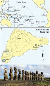 Location, country, region where is easter island? Location Sketch Maps And Moais A Map Of The Pacific Ocean And Its Download Scientific Diagram