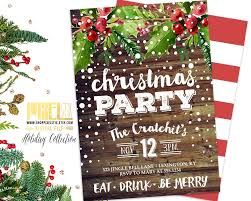 Rustic Christmas Party Invitation Country Christmas Barn Wood Siding Invite R Rustic Christmas Party Invitations Barn Party Invitations Rustic Holiday Party