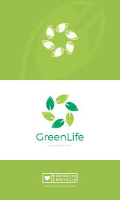 Green Life Logo Life Logo Green Life Design Crafts