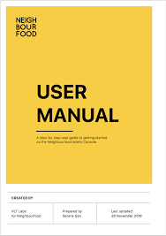 Created A User Manual For A New Web Application User Manual Typography Brochure