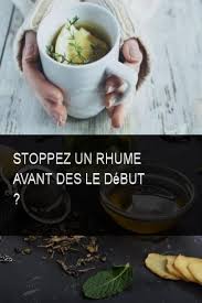 Stoppez Un Rhume Avant Des Le Debut Rhume Stoppez Stop A Cold Stuffy Nose Natural Remedies