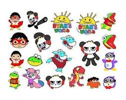 Funny cartoons for kids where we see into the world of the twins: Ryans World Birthday Etsy Ryan Toys Birthday Birthday Party Themes
